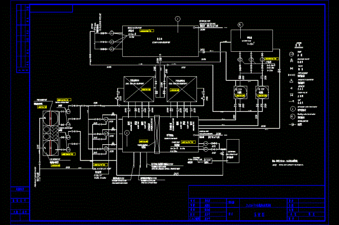 电厂含煤废水系统CAD图.dwg