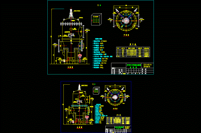 多筒式自清洗过滤器CAD图.dwg