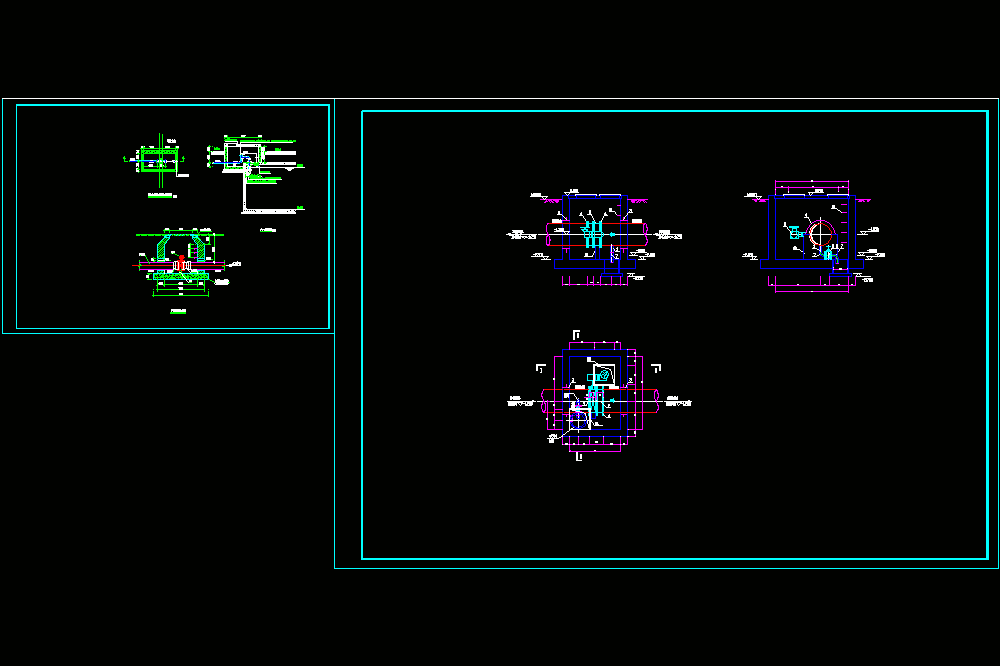 f1阀门井大样CAD图.dwg