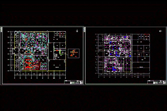 风口布置平面图(R14)CAD图.dwg