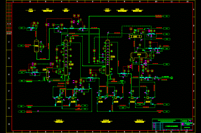 管道及仪表PID流程CAD图.dwg