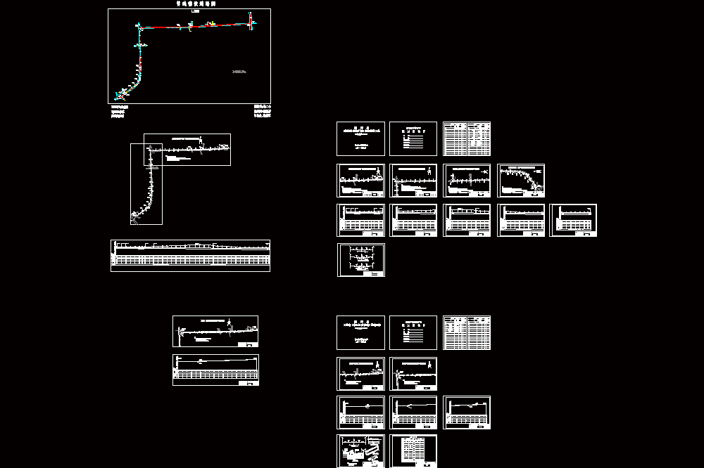 广场污水管道工程施工CAD图.dwg