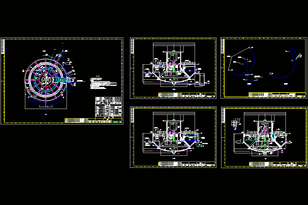 机械加速澄清池CAD图.dwg
