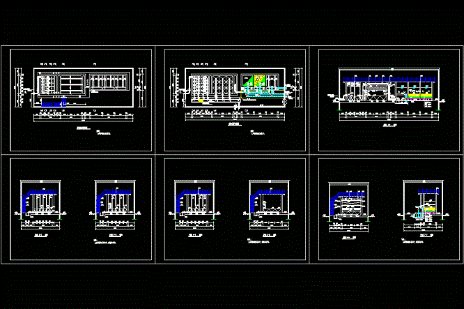 净化间设计CAD图.dwg