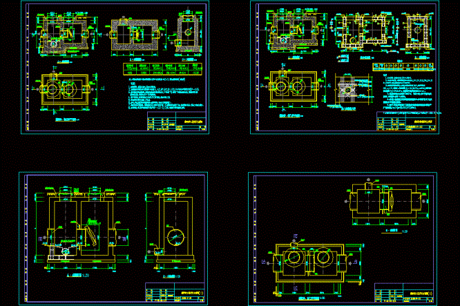 截污井拍门井大样CAD图.dwg