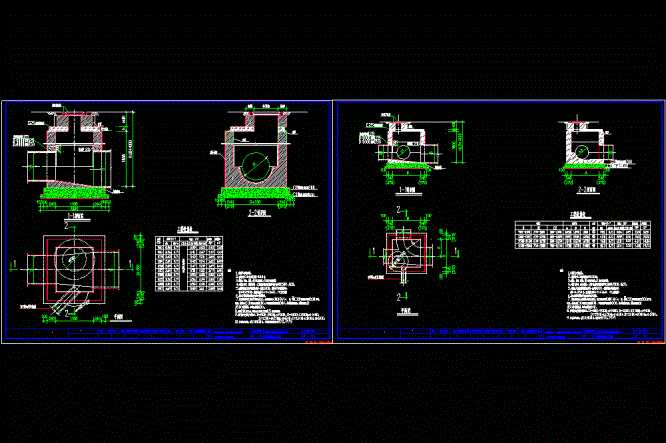矩形检查井工艺CAD图.dwg