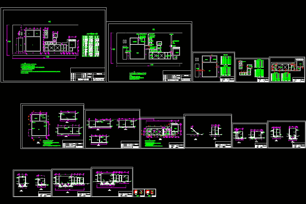 铝型材污水施工CAD图.dwg