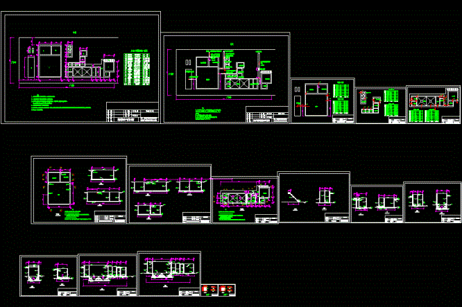 铝型材污水施工CAD图.dwg