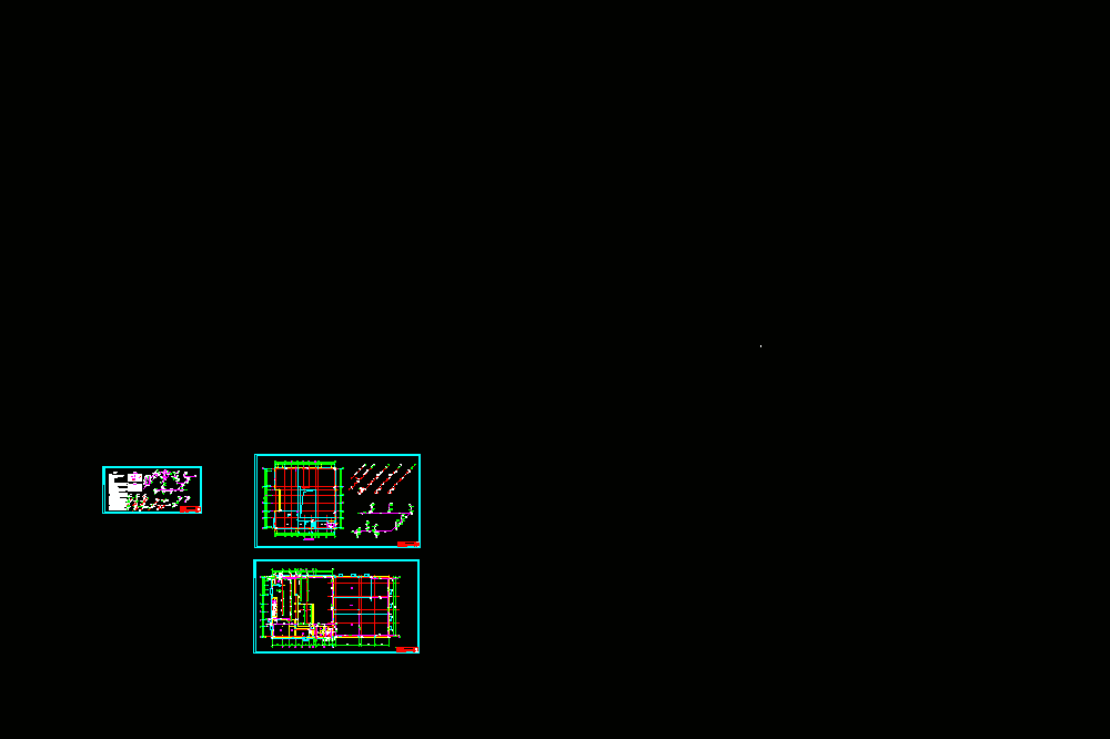 仓库给排水CAD图.dwg
