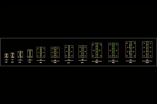 合页CAD图纸大全.dwg