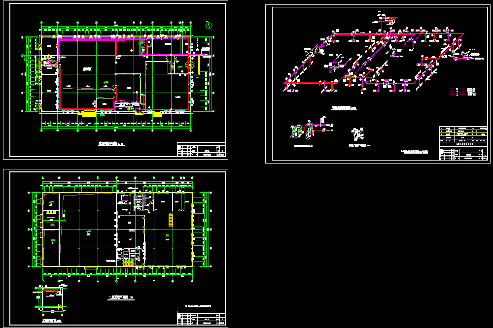 采暖施工CAD图.dwg