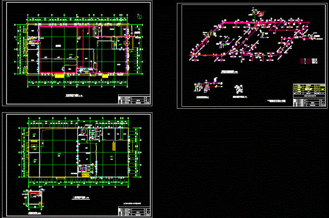 采暖施工CAD图.dwg
