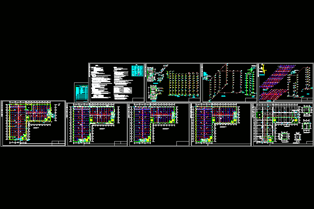 某厂房水施平面CAD图.dwg