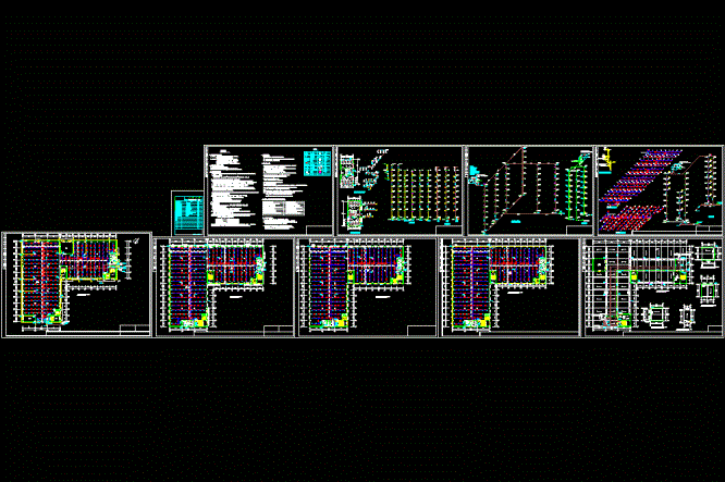 某厂房水施平面CAD图.dwg