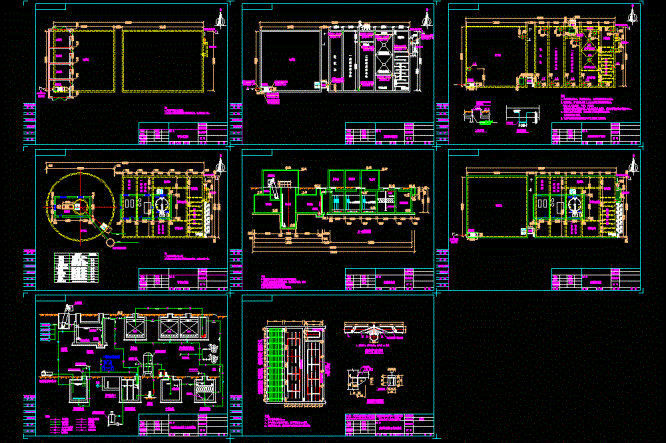 某污水处理系统CAD图.dwg