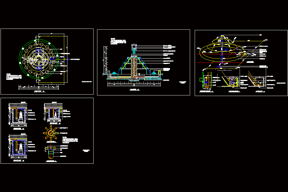 四川某处标志性水景水施CAD图.dwg