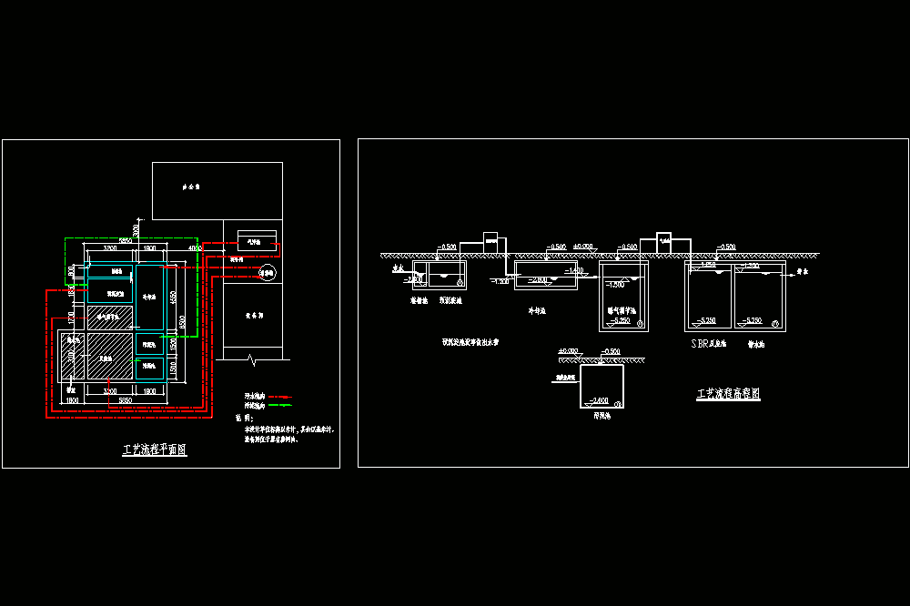 动物所污水处理方案SBR最终CAD图.dwg