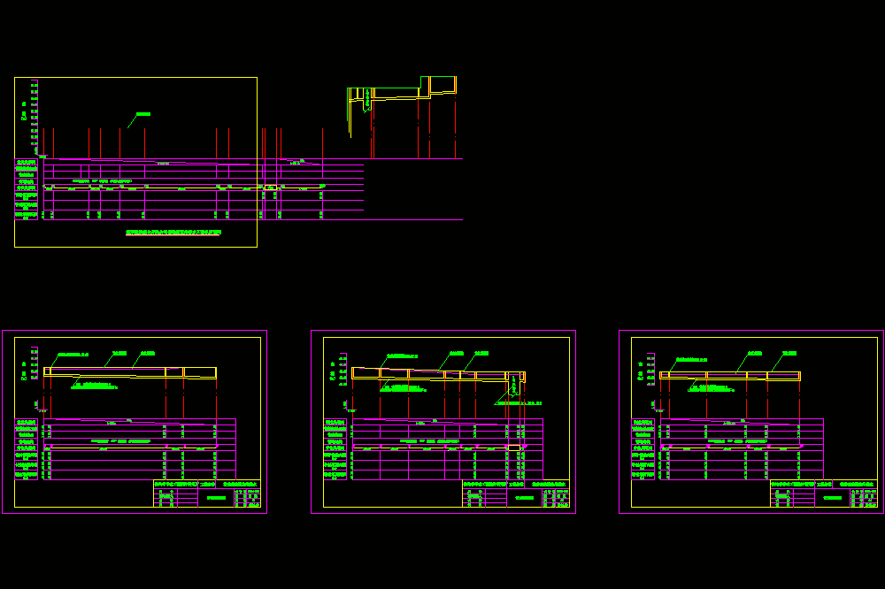 市政管网纵断CAD图.dwg