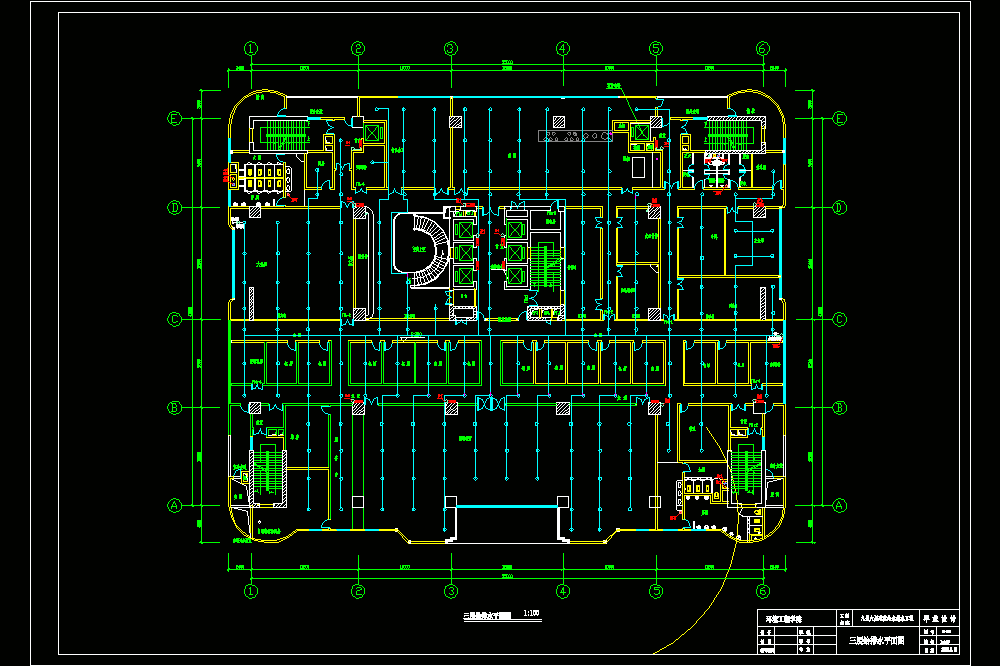 九州大厦建筑给水排水工程设计（CAD图纸+说明书）.zip
