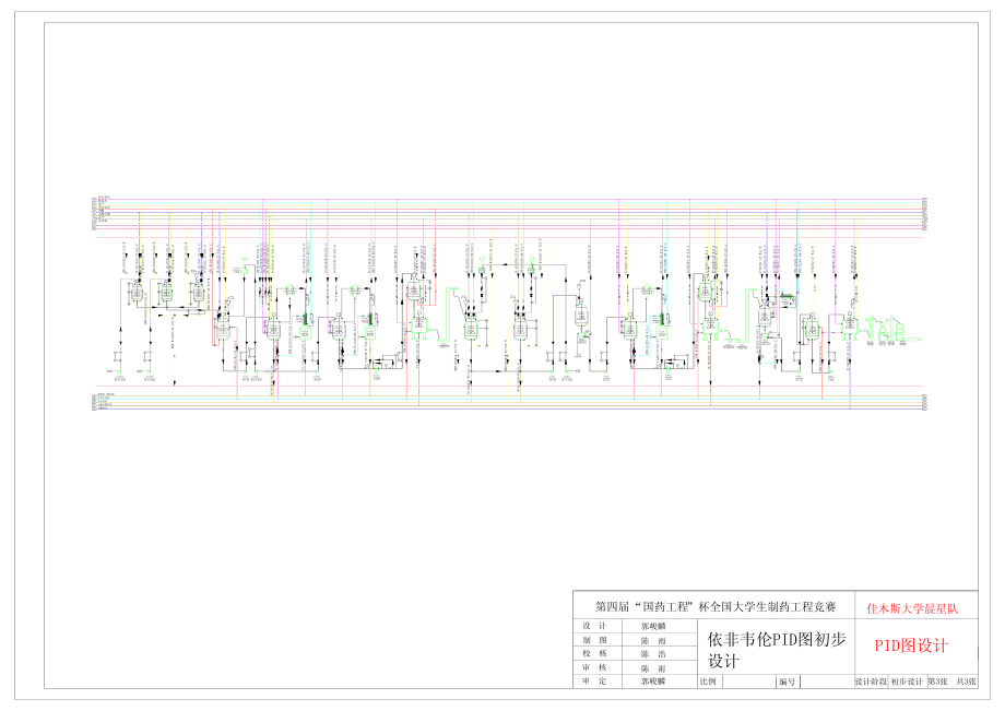 佳木斯大学-晨星队 化学原料药多功能车间设计【含PDF图纸及文档】.zip