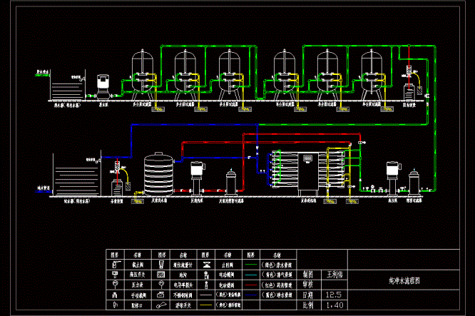 20TH反渗透工艺流程CAD图.dwg