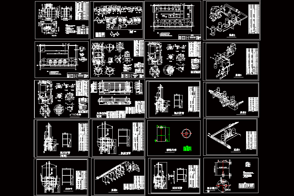 12吨高纯水全套工艺CAD图.dwg