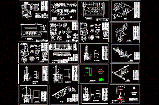 12吨高纯水全套工艺CAD图.dwg