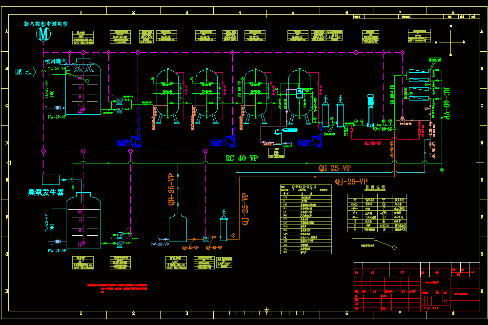 7M3h反渗透工艺流程CAD图.dwg