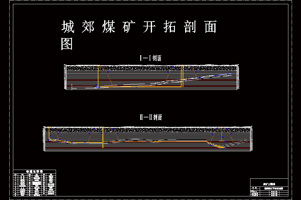 城郊矿4.0Mta新井设计【专题城郊矿村庄下压煤开采技术研究】【含CAD图纸+文档】.zip
