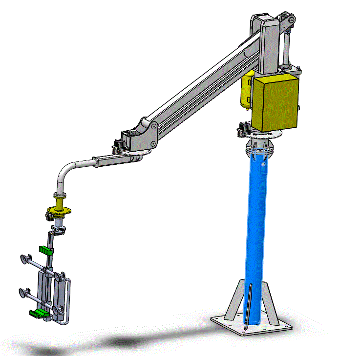 轿车车门装配机械手的设计(含CAD图SolidWorksSTEP三维图).zip