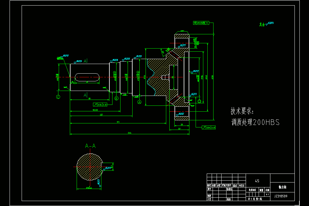 CA6140车床输出轴加工工艺及钻2×φ8孔夹具设计【全套含CAD图纸和三维模型】.zip