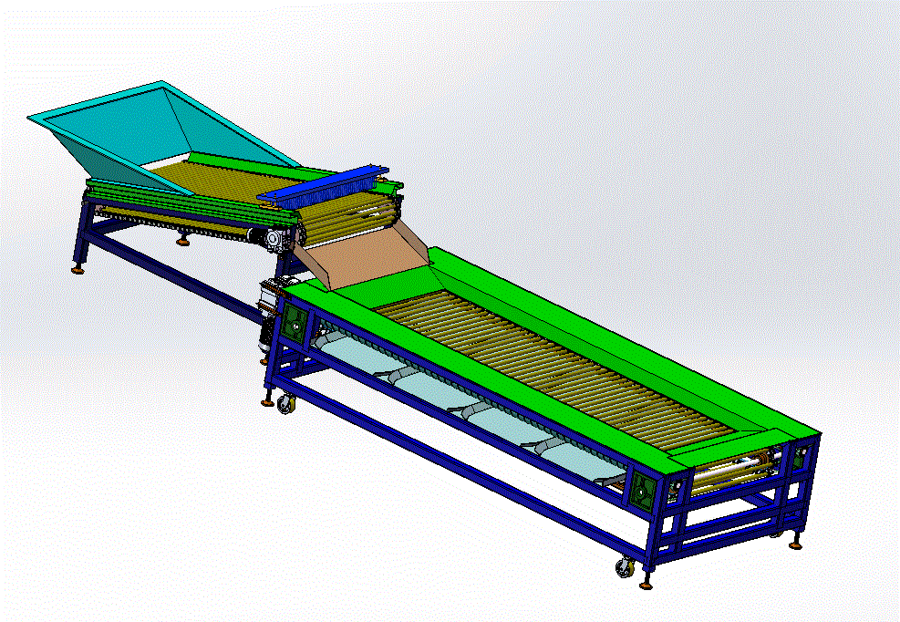 水果分拣机设计（CAD图纸+SolidWorks三维模型+说明书）.zip