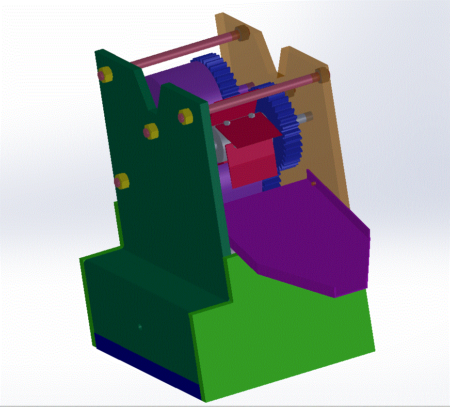 小型面皮机结构设计【含CAD图纸、说明书、三维solidworks模型】.zip