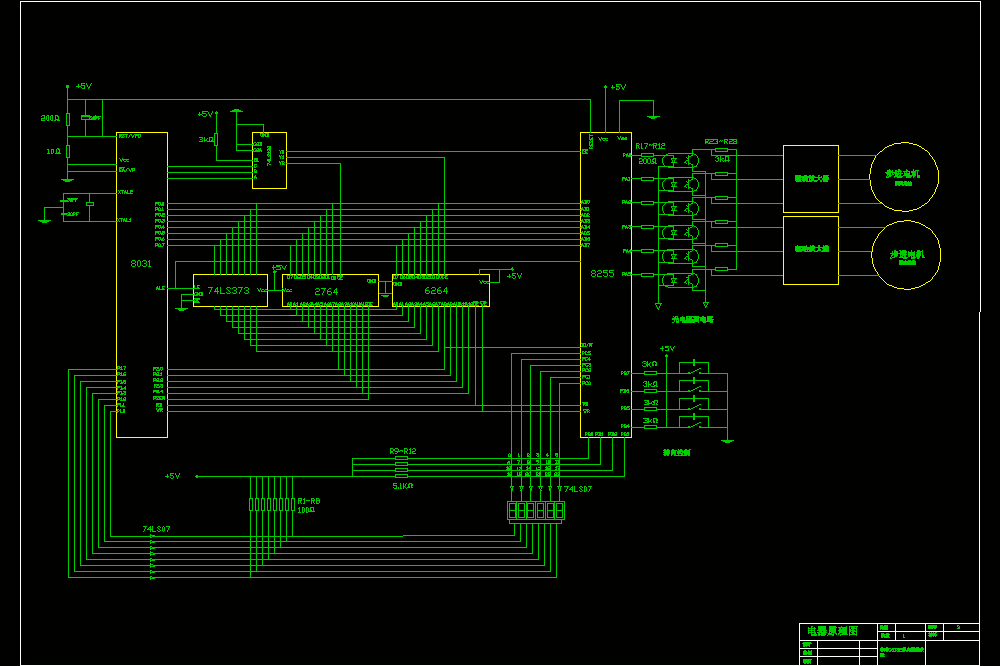 车床C6132纵向数控改造电器原理图.dwg
