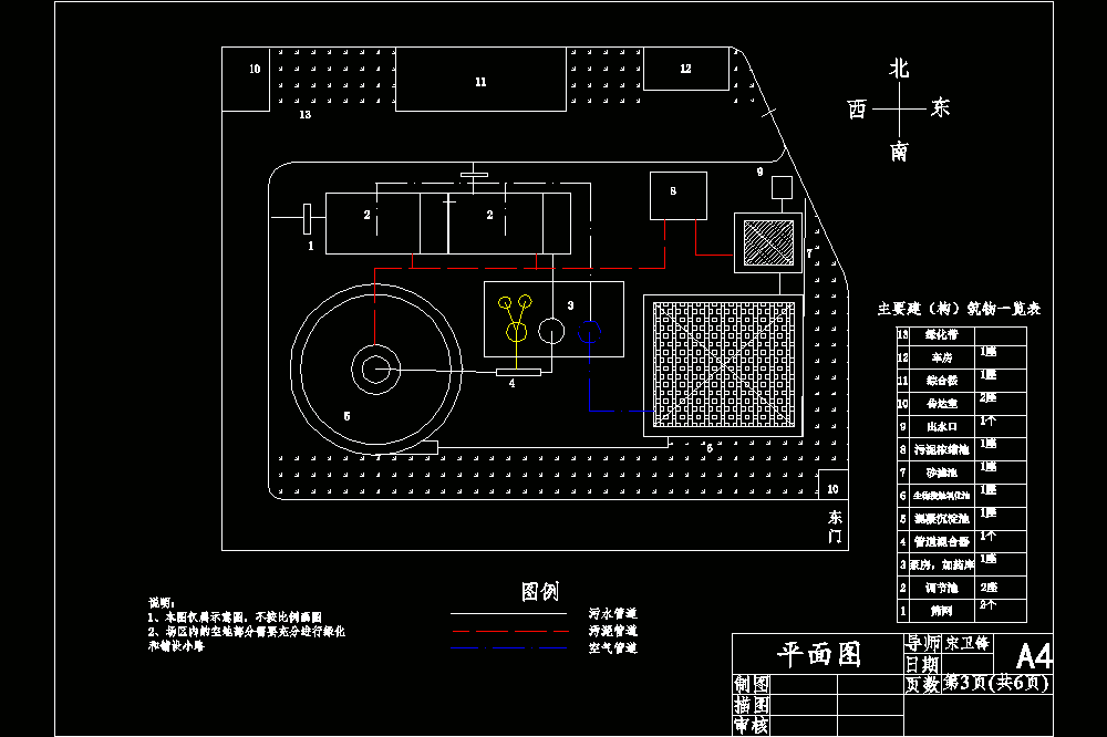 保险粉废水处理工程设计【含CAD图纸+文档】.zip