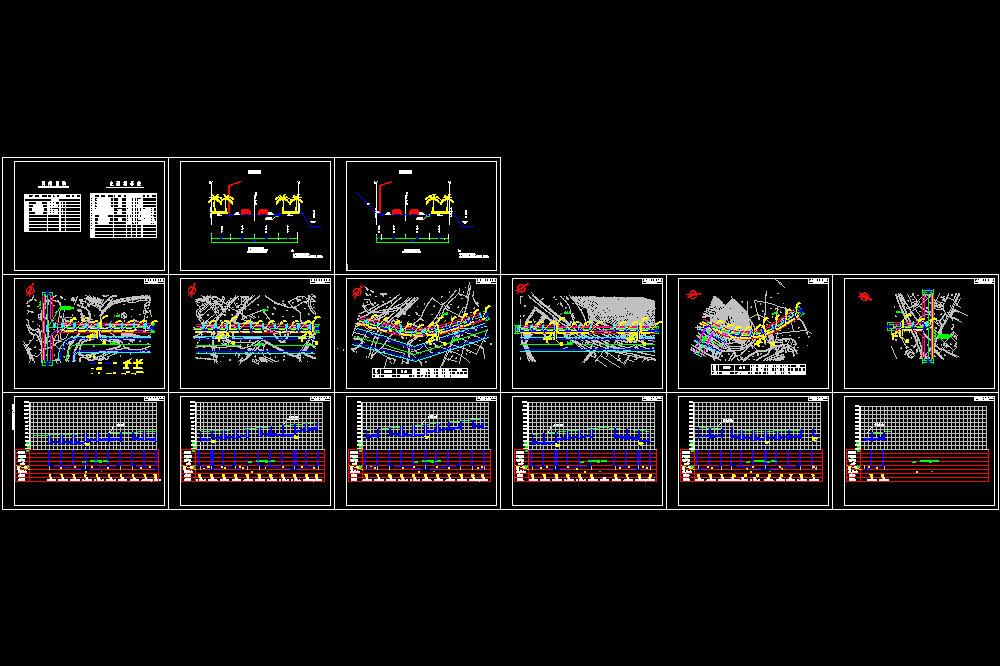 某道路排水工程CAD图.dwg