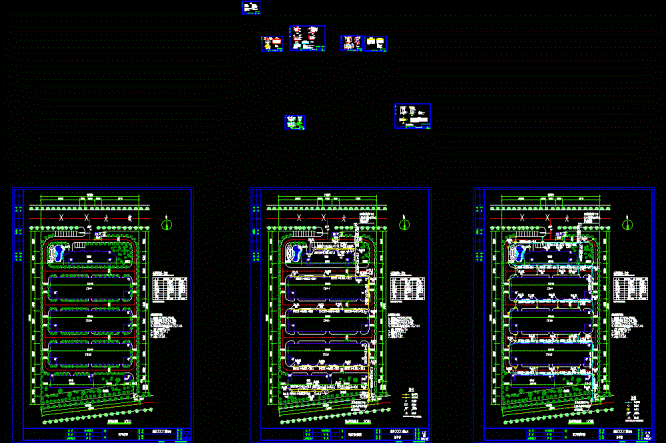 浙江某公司厂区给排水CAD图.dwg
