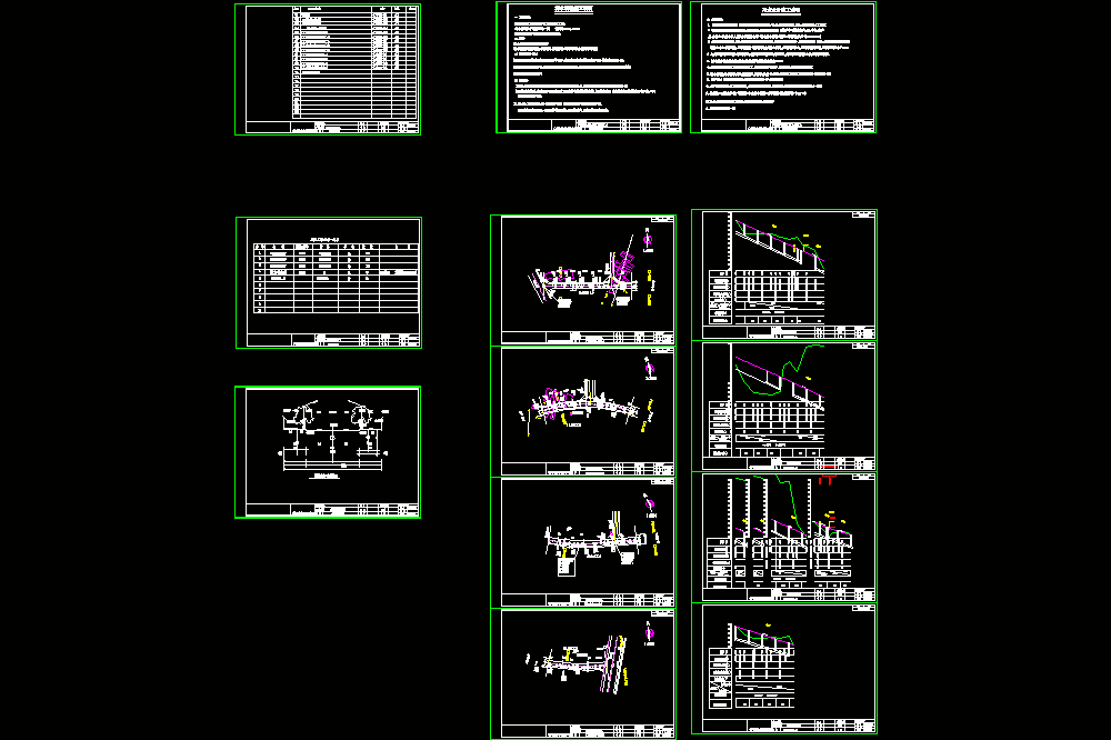 内蒙古某道路污水工程CAD图.dwg