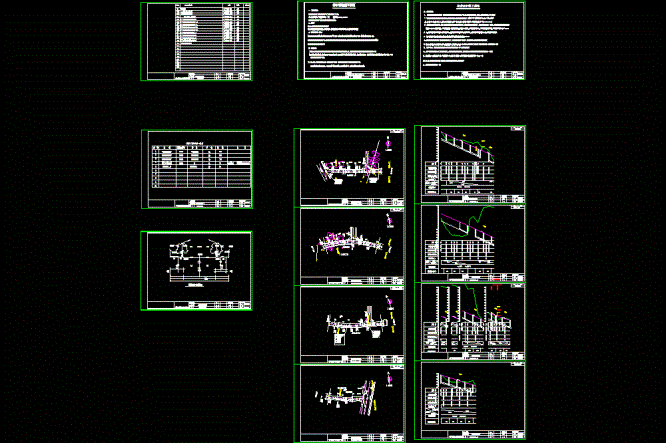 内蒙古某道路污水工程CAD图.dwg