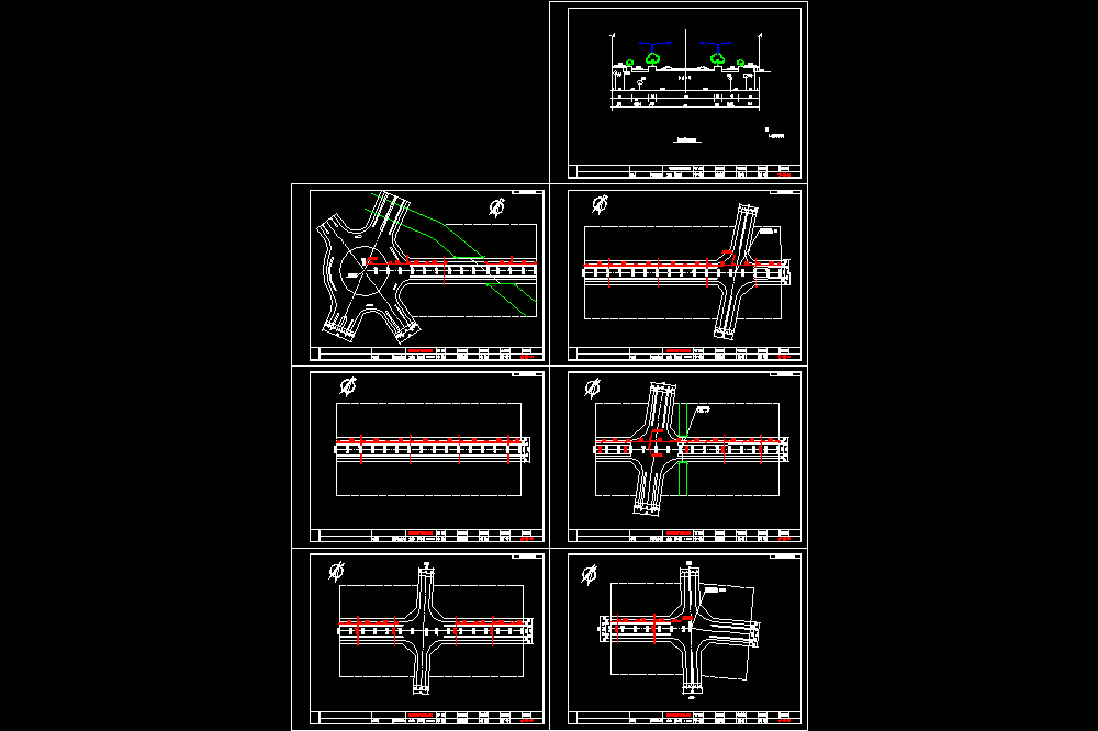 污水管线方案设计CAD图.dwg