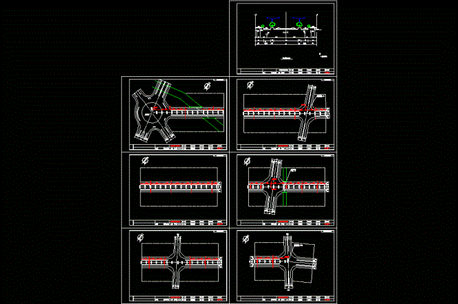 污水管线方案设计CAD图.dwg