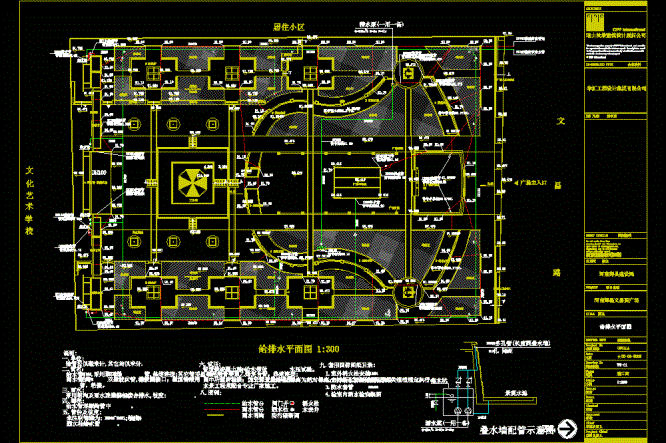 某广场给排水CAD图.dwg