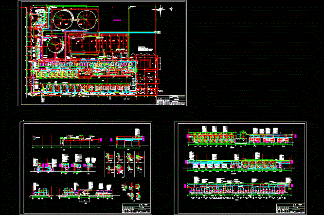 化学水处理及排污水回用系统CAD图.dwg