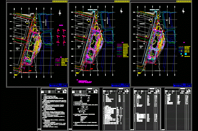 某建筑物室外给排水管网施工CAD图.dwg