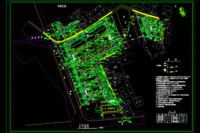 某居住区给排水总CAD图.dwg