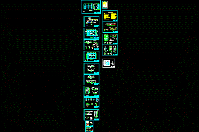 某生活污水处理工程施工CAD图.dwg