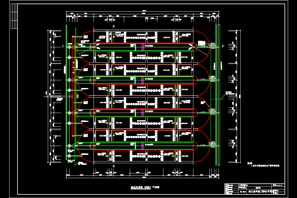 十万吨氧化沟平面CAD图.dwg