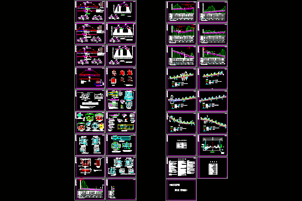 某市南北大道管线施工成套CAD图.dwg