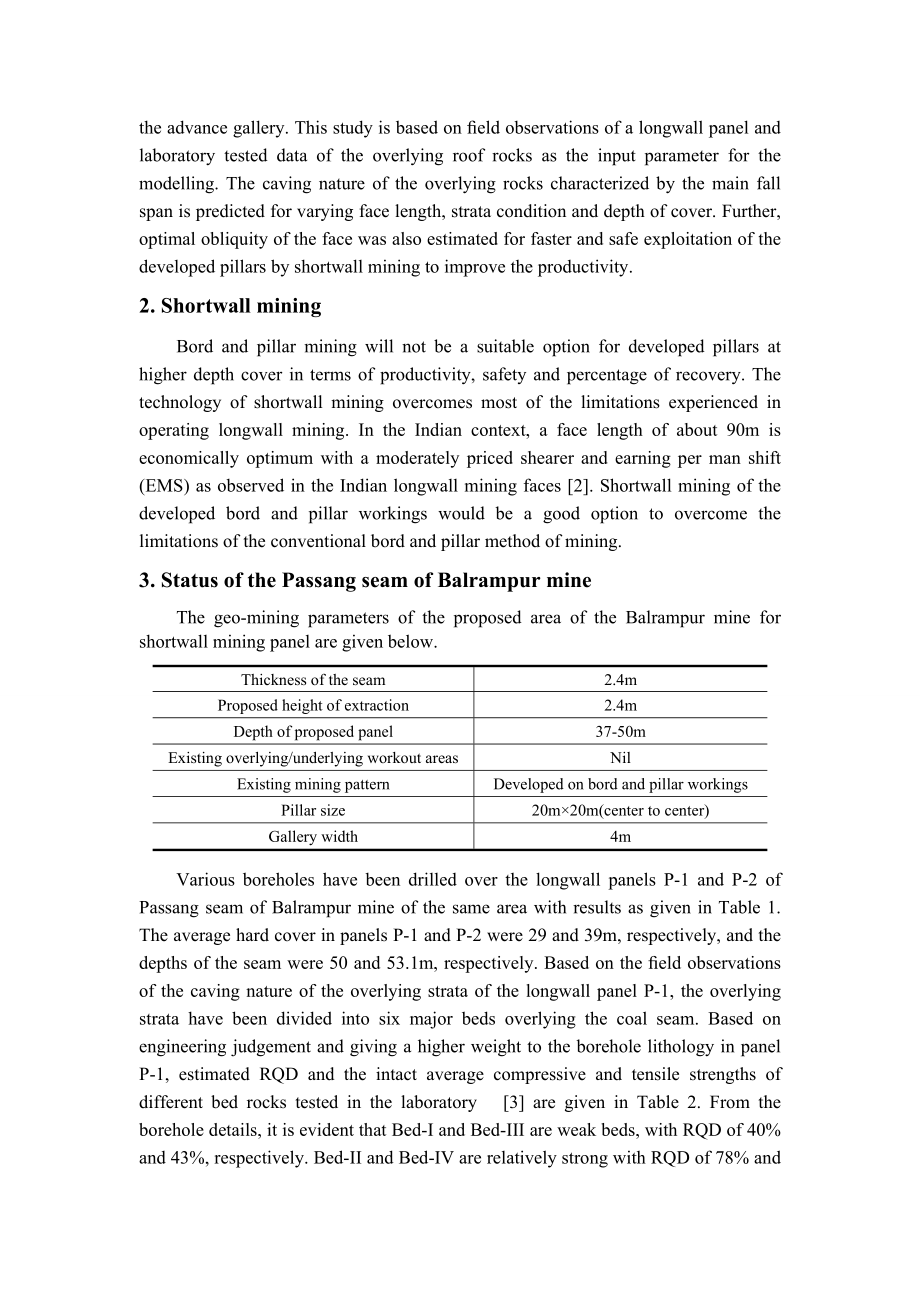 外文翻译-案例解析—短壁开采技术回收煤柱.doc_第3页