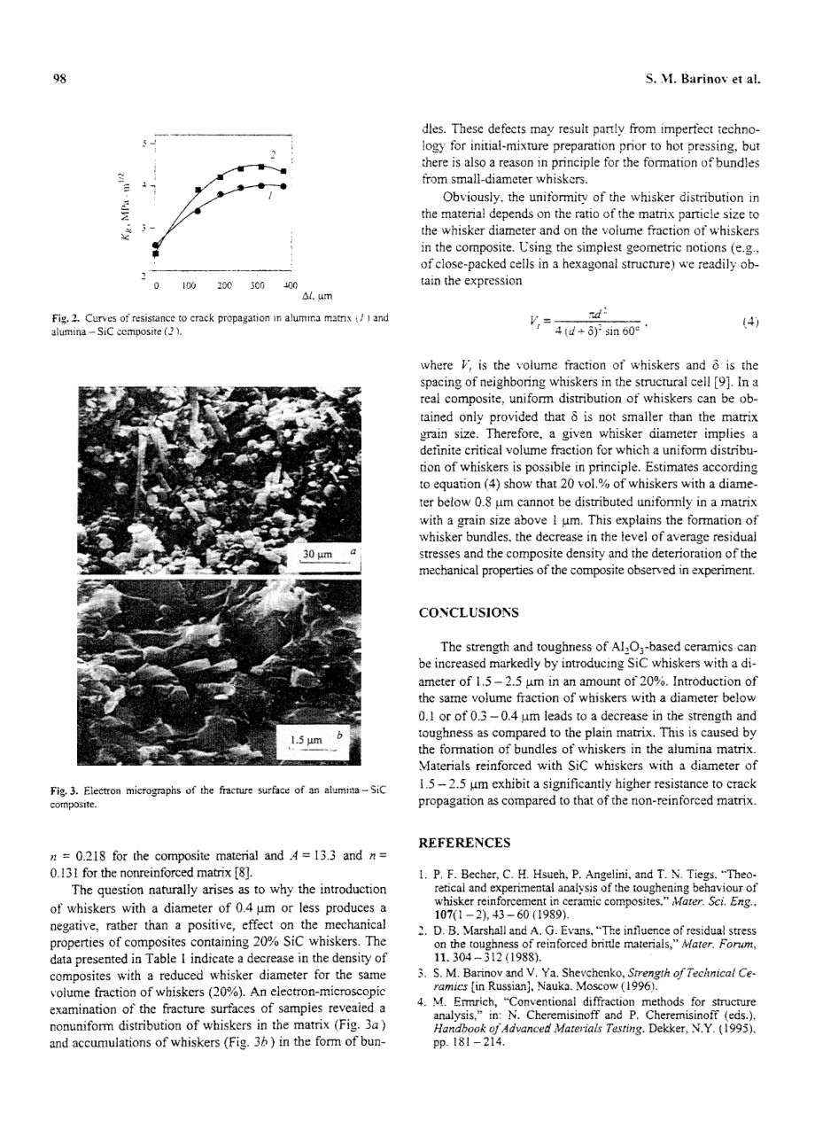 外文原文-碳化硅晶须的尺寸对氧化铝复合材料硬度性能的影响.pdf_第3页